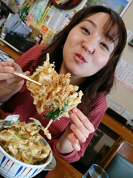 かき揚げ丼