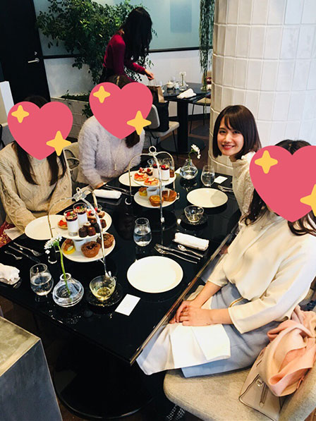 ハート３つ